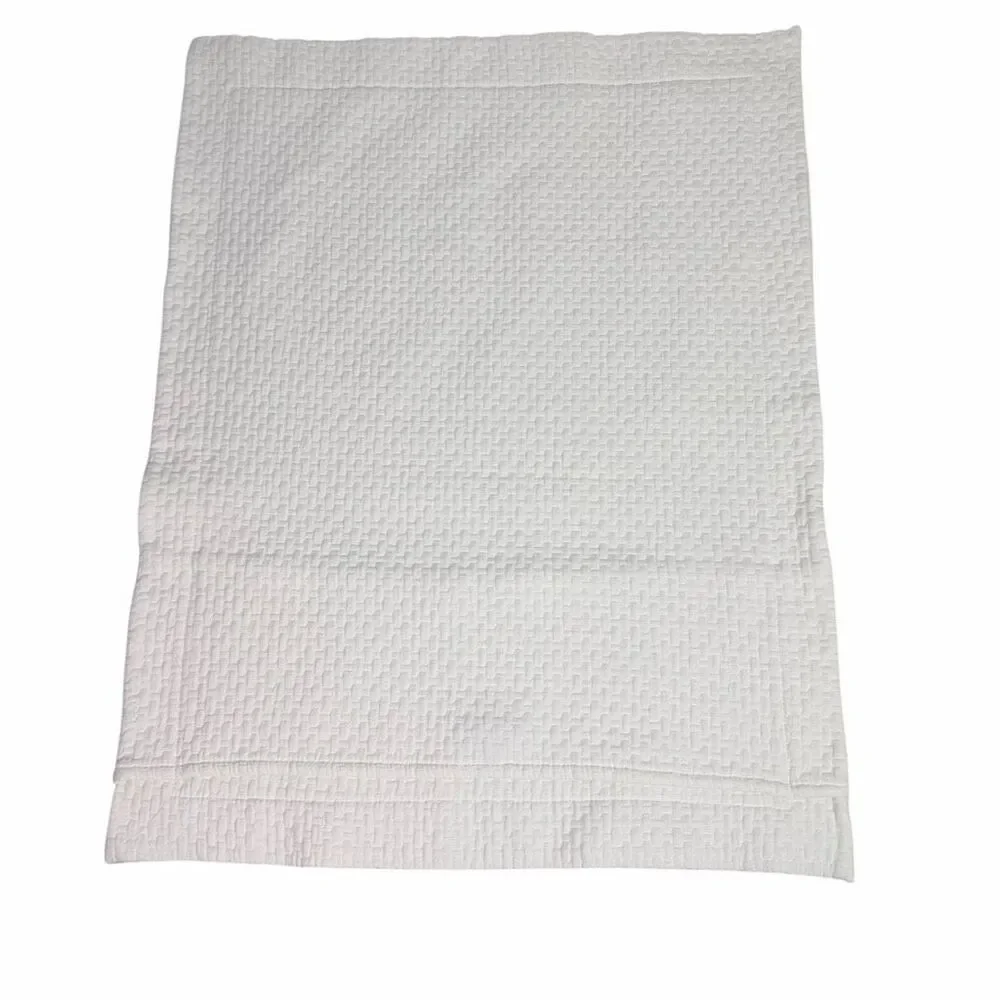 Peacock Alley Standard Matelasse Pillow Shams White SET